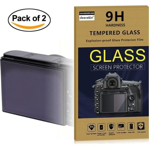 2x Self-Adhesive 0.25mm Glass LCD Screen Protector for Sony RX100 II III IV V VI VII / RX100M6 RX100M3 RX100M4 RX100M5 RX100M7