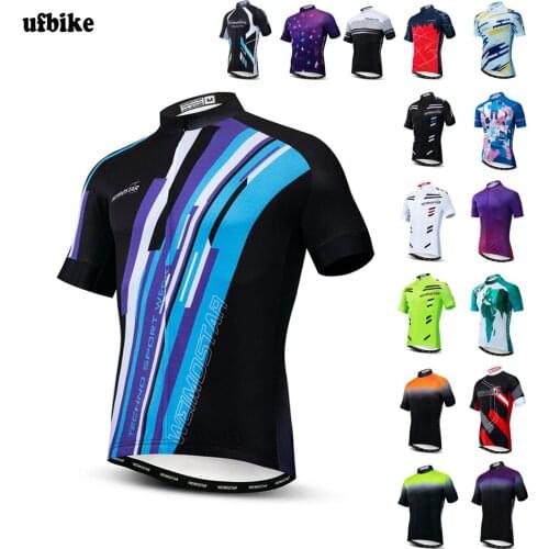 UFOBIKE Cycling Jersey Summer Short Sleeve Bike Wear Bike Tops Cycling Clothing Maillot Ciclismo MTB Shirts