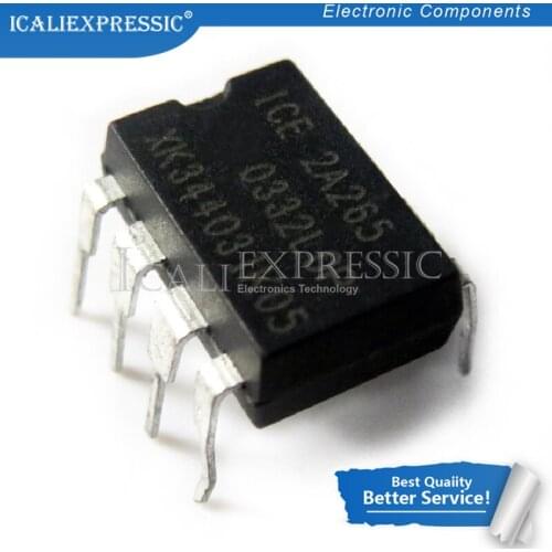 10PCS ICE2A265 2A265 DIP-8 In Stock