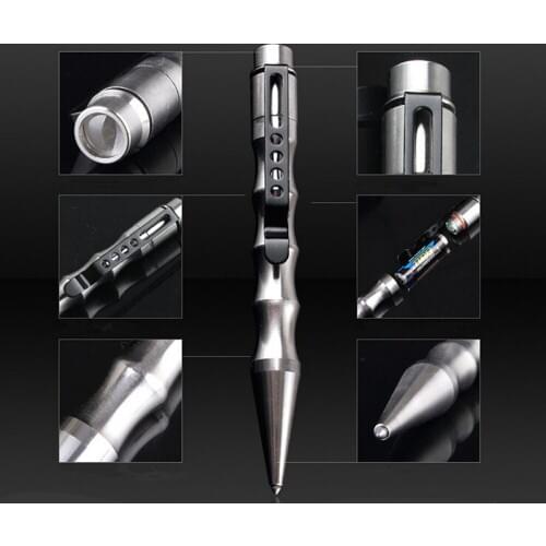 20pcs/lot Portable Mini LED Flashlight Penlight Emergency Safety Hammer Pocket Tactical Torch Light For Camping Hiking