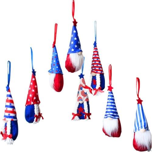 8 PCS Plush Gnome Toys Hanging Faceless Pendant Long Lasting Durable Comfortable Handicrafts Best Decoration for Home E7