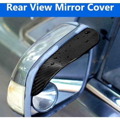 2pcs Car Side Rear View Mirror Rain Eyebrow for BMW X1 F48 X3 F25 X4 F26 X5 F15 X6 F16 X3 G01
