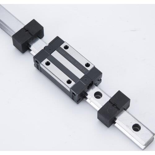 1pc fixed ring rail limit block fixed ring HGH linear guide rail positioner limit ring HGH fixed block anti-trip block