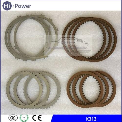 K313 Automatic Transmission Clutch Steel Plates & friction kit For TOYOTA Transpeed T076081A