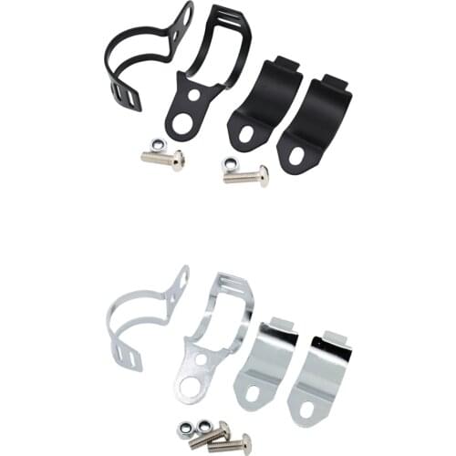 Motorcycle Turn Signals Fork Clamps Mount Light Holder Lamp Bracket Fit for 28mm-41mm Fork Tubes