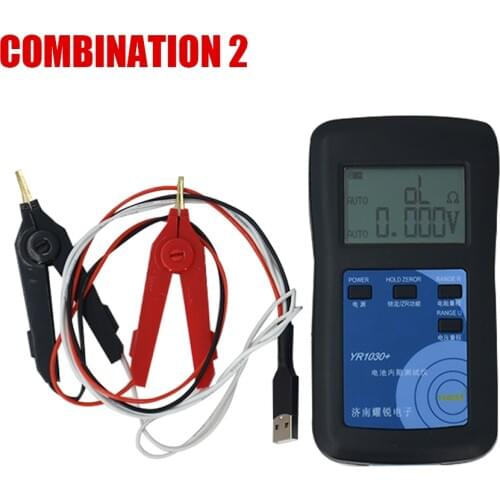 Upgrade YR1030 Lithium Battery Internal Resistance Test TR1030 Electrical DIY 18650 Nickel Hydride Button Dry Battery Tester C2