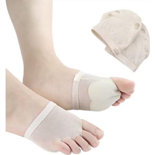 Padded Five-hole Wear-resistant Foot Practice Dance Insoles Forefoot Care Protection Toe Pad Soft Shoe Insole Forefoot Pad