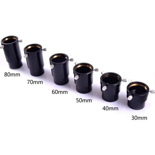 S8308 2 inch extension barrel three screws fixed with copper ring protection extension barrel for astronomical telescope