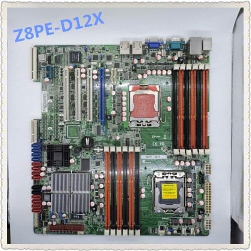 Z8PE-D12X Server Motherboard S5520 X58 Socket LGA 1366 DDR3