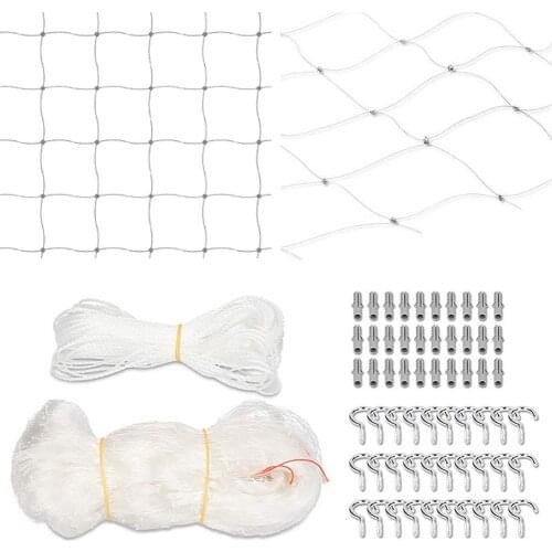 Cat Safety Protection Fence Net Nylon Protective Pet Anti-fall Mesh Cover Safety Net Children Anti-fall Net Window & Balcony