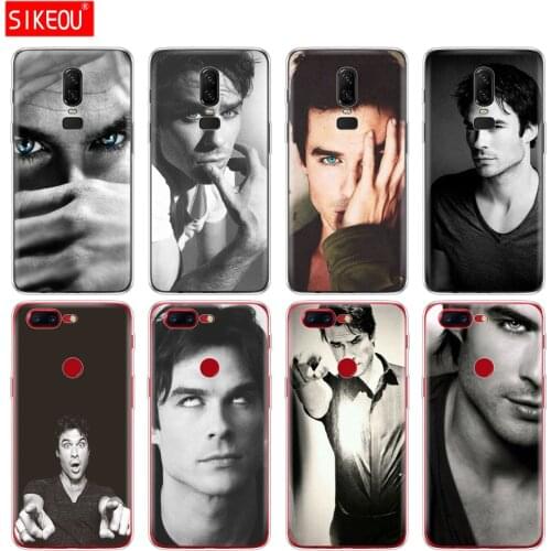 Silicone cover phone case for Oneplus one plus 6 5T 5 3 A3000 A5000 The Vampire Diaries Ian Somerhalder
