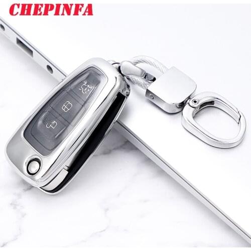 TPU Car Key Case Full Cover Protect Shell For Ford Focus 2 3 MK3 Ranger C-Max S-Max Mondeo Fuga Galaxy Transit Tourneo Custom