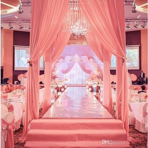 Mirror carpet 1m Wide Shine Silver Mirror Carpet Aisle Runner For Romantic Wedding Favors Party Decoration Free Shipping