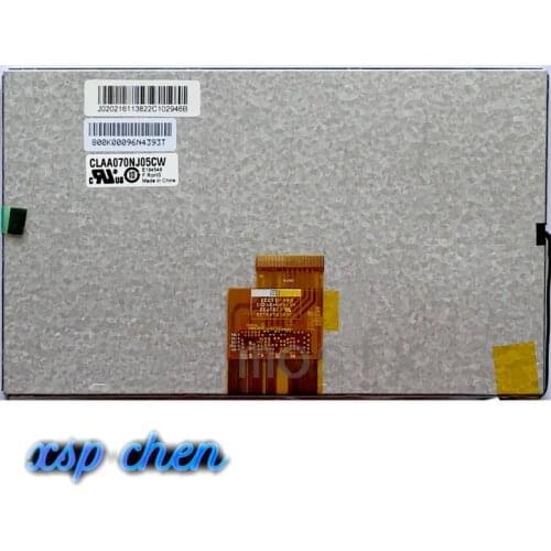 7.0 inch TFT LCD Screen CLAA070NJ05CW 1024(RGB)*600 WSVGA Free Shipping
