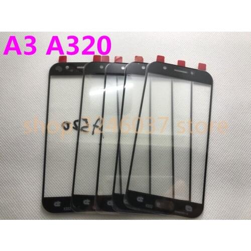 10pcs Original Replacement LCD Front Touch Screen Outer Glass Lens For Samsung Galaxy A3 2017 A320 A320F Repair