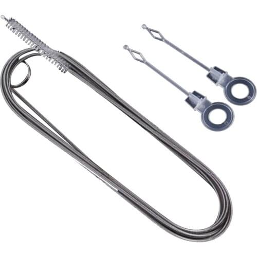 160cm Long Handle Refrigerator Drain Dredge Refrigerator Dredge Flexible Peeling Fridge Coil Brush Ice Removal Tool Dropshipping