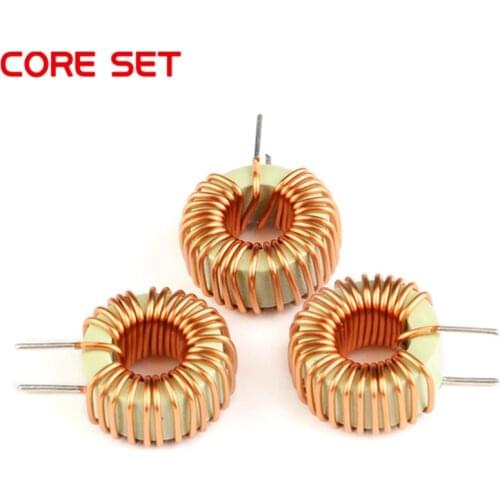 2PCS Toroid Core Inductors 10A Winding Magnetic Inductance 47uH Toroid Inductor Coil