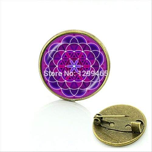 2017 Brooches For Pin Broche The Best Gift To Give Friends Geometry Decoration Art Jewelry Vintage Indian Zen Yoga Tron C 291