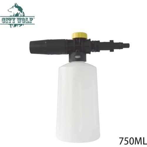 48PCS wholesale high pressure washer 750ML snow foam lance foam cannon for Alto Nilfisk Kew Huter car accessories city wolf
