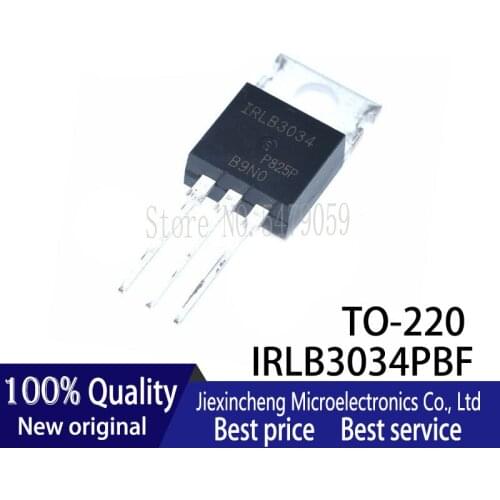 5PCS IRLB3034PBF TO-220 IRLB3034 TO220 mosfet 40V 195A New original
