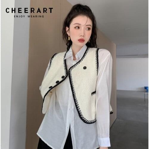 Женские жилеты-кардиганы Cheerart China At AliExpress