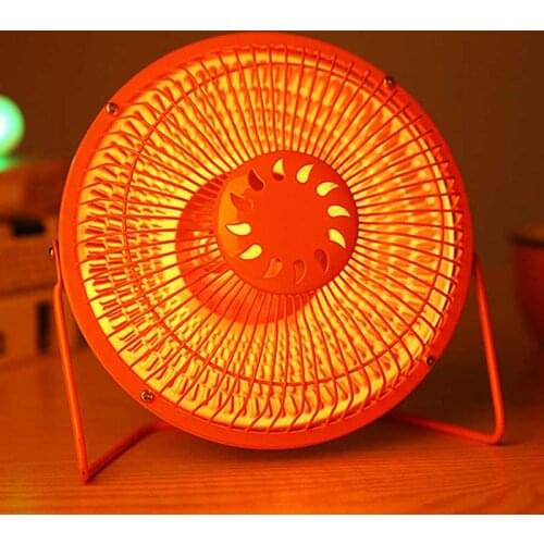 Electric Heaters promotion mute Students office Home Desktop heater Mini quartz tube type small solar heater stove electric fan