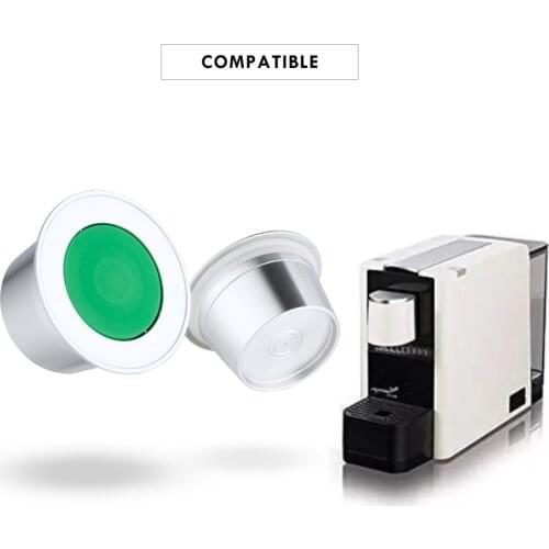 For CAPRISTA Coffee Capsule Stainless Steel Coffee Pod Crema Espress Reusable Filter Pods for Espressotoria