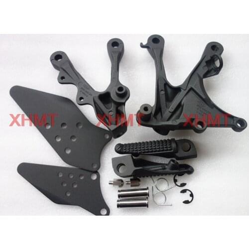 Rest Pegs Foot Bracket Footrest for Kawasaki ZX-6R ZX6R Front 2005 - 2008 2007 2006