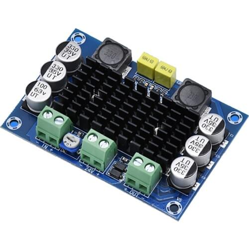 Mono 100W Digital Power Amplifier Board TPA3116D2 Digital Audio Amplifier Board 12-26V