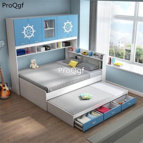 Ngryise 1 Set 120*190cm multi function children fashion bed