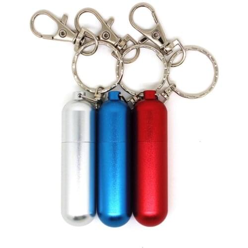 The new 32GB pen drive Metal pill shape U disk 8GB 16GB USB flash drive 128MB 4GB Pendrive 64GB memory stick with Key Chain