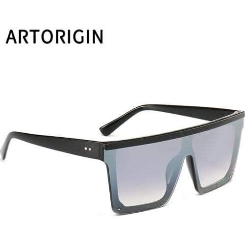 Oversize Square Sunglasses Men Brand Fashion One Piece Cool Sun Glasses for Driving Male Oulos Masculino Gafas Hombres
