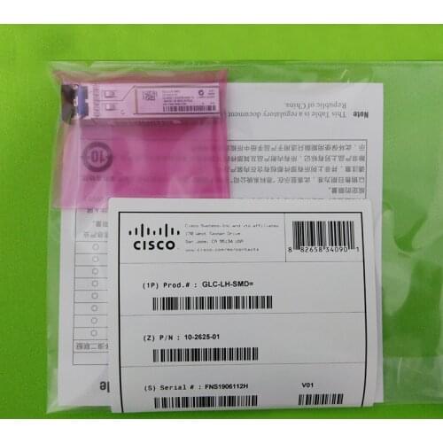 Original GLC-LH-SMD 1.25G 1310nm 10KM DDM Single-Mode Fiber Optic Module