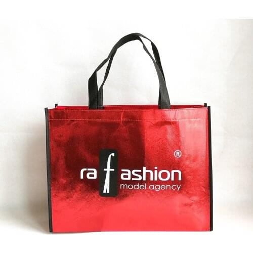 Event Favors Tote Metallic PP Non Woven Fabric Gift Box Bags Classic Present Wrapping Supplies Clothes Shoes Packaging Festival