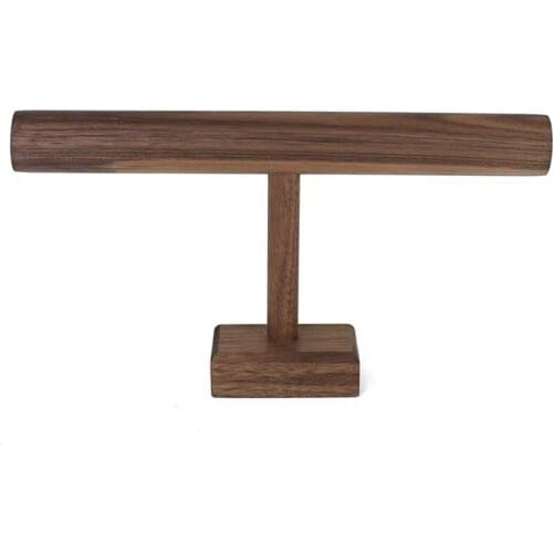 Black Walnut Solid Wood Bracelet Stand, Bracelet Display Stand, Solid Wood Jewelry Display Stand, Jewelry Display Props