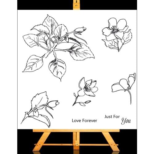 ZhuoAng Testimony of love Clear Stamps/Card Making Holiday decorations For scrapbooking Transparent stamps 13*13cm