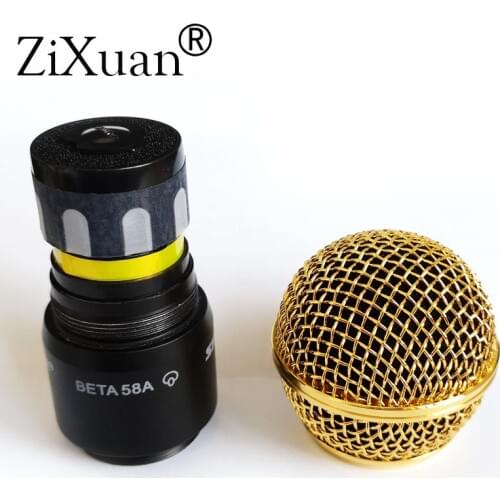 Free Shipping Replacement Cartridge Capsule Head for Shure BETA58A PGX2 PG4 SLX2 SLX4 Wireless Microphone System