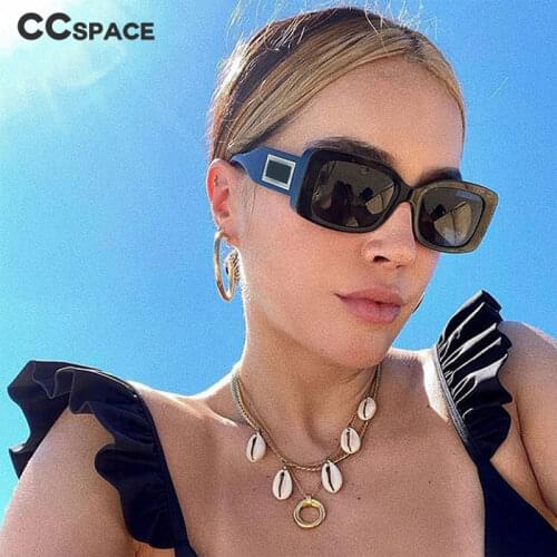 46388 Punk Square Retro Sunglasses Mens and Womens Sunshade Uv400 Glasses