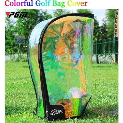 PGM Golf Bag Hood Cover Waterproof PGM Universal Colorful Zipped Golfs Bag Rain Hood Golf Bags Top Covers Golfs Accessories gift