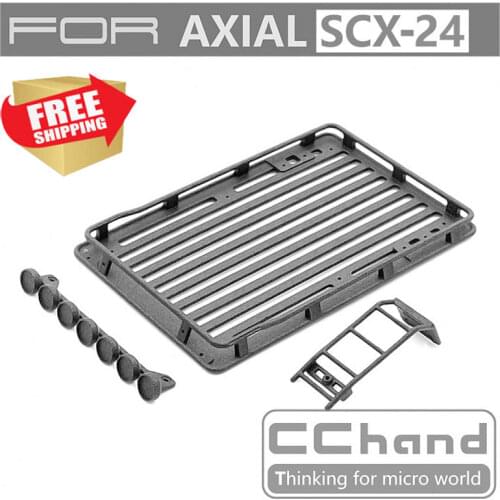 Radio control car RC Axial SCX24 roof luggage rack option upgrade parts