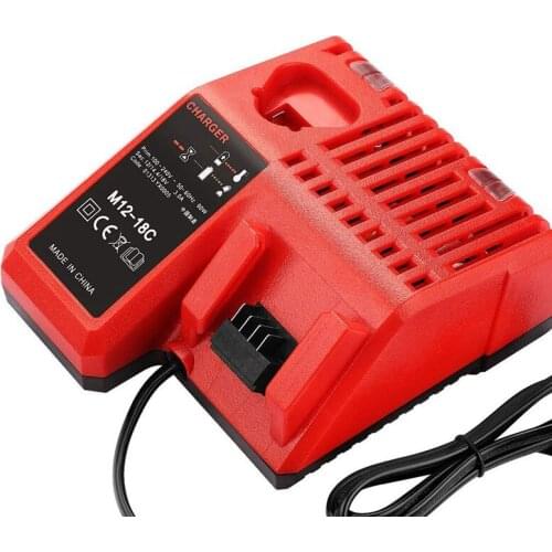 Charger For Milwaukee Xc Battery M12 M18 Rapid Replacement Charger M12-18Fc 12V&18V Xc Lithium Ion Wholesaler Promotion