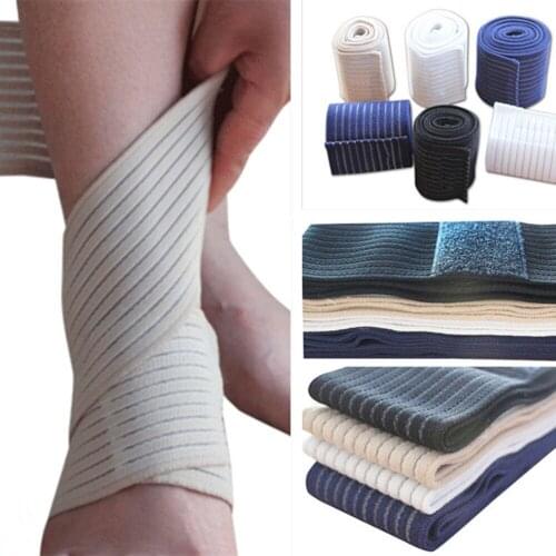 Ankle Protector Elastic Wrap Band Gym Ankle Sports Support Wrap Ankle Protector Braces & Supports 1 PCS High Quality