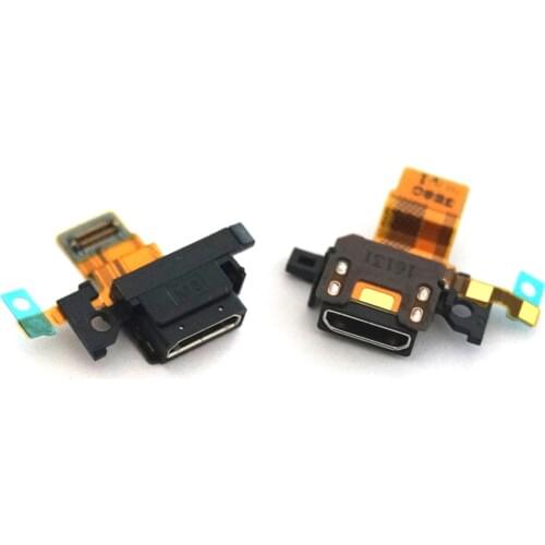 10pcs New USB Dock Connector Charging Port Flex Cable For Sony Xperia X F5121 Repair Parts