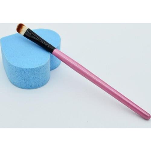 50pcs/lot EyeShadow Concealer Brush 4Color Make Up Fiber Brush Wood Handle Professional Makeup Brushes High End Product #032