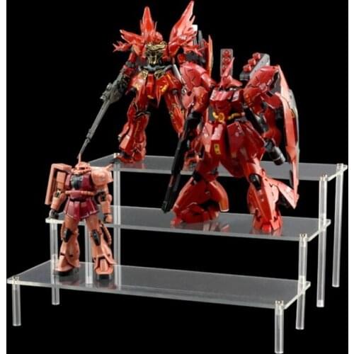 Anime GUNDAM Anime Figure Model Display Rack 11.8Inch Action Toy Figures Acrylic Model Showcase Collect Gifts