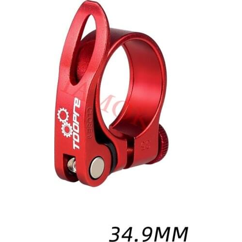 TOOPRE Bike Colour Seatpost Clamp Aluminium Alloy Seatpost-Clamp 31.8/34.9mm Iamok Bicycle Parts