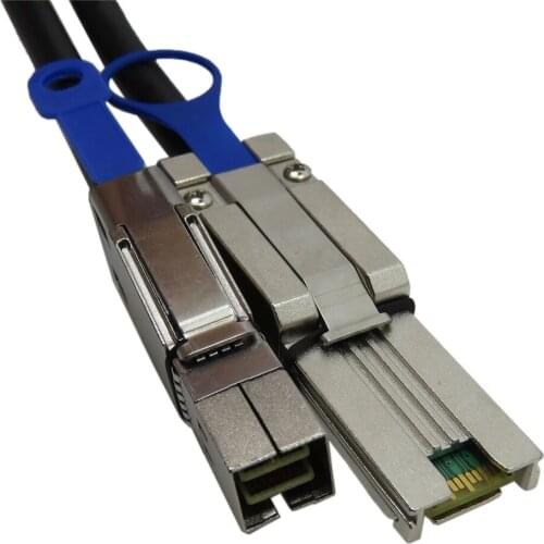 Mainframe computers External Mini-SAS HD SFF-8644 to Mini-SAS SFF-8088 Cable 1 Meter 2 Meter for server