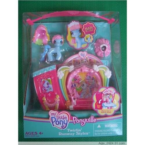 Hasbro My Little Pony Dolls Cartoon Fashion Ponyville Princess Dolls Pony Action Figures Toys Model Collection Girls Toys Gift