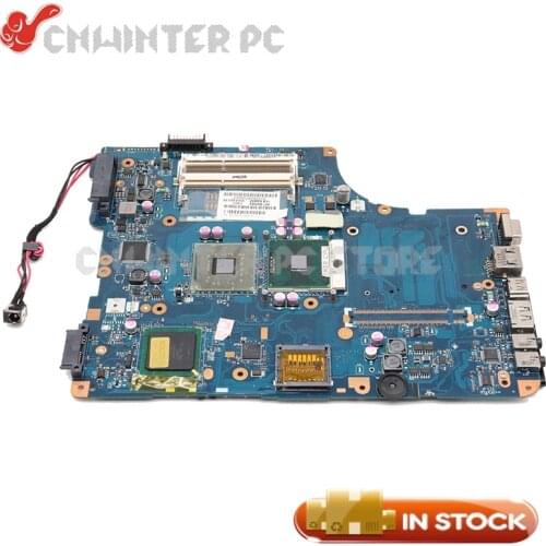 NOKOTION K000092130 K000093620 KSWAA LA-4982P for toshiba L500 Laptop motherboard with intel HD GMA DDR3 Only GL40 free cpu