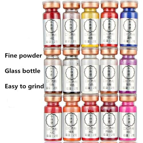 Lipstick Food Color Powder Food Coloring Pigment Raw Material Plant Diy Handmade Lipstick Homemade Color Powder